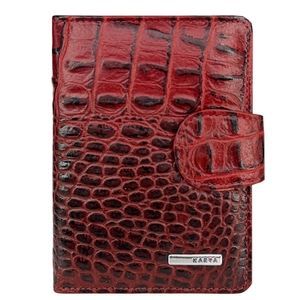 Women's wallet by Karya (Turkey) made of genuine leather.