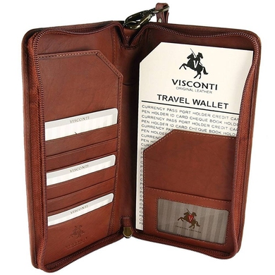 Дорожное портмоне Visconti (England) из коллекции Accessories.