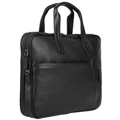 Briefcase by The Bond (Turkey) made of genuine leather.