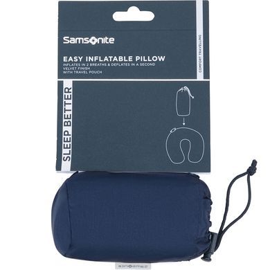Inflatable head pillow Samsonite Ta Revolution Easy Inflatable Pillow KR7*024;01 Midnight Blue
