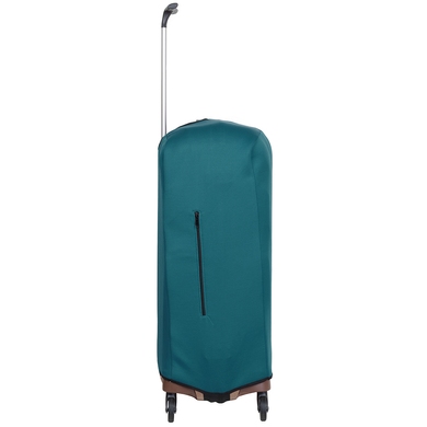 Чехол защитный для большого чемодана из неопрена L 8001-38 Темно-бірюзовий