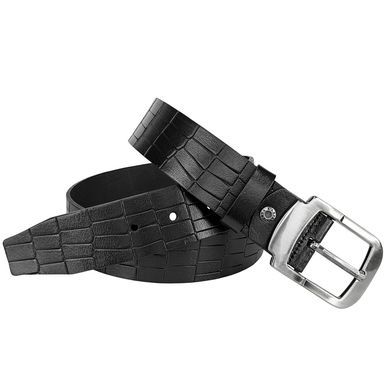 Men's belt by Karya (Turkey) made of genuine leather.
