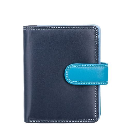 Visconti Women's Bali Rainbow Leather RFID Blocking Card Purse Wallet - RB40
