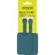 Набір адресних бірок American Tourister Ta MF3*002;71 Totally Teal (2 шт)