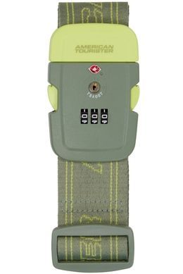 Багажний ремінь American Tourister Ta із системою TSA MF3*003;14 Olive/Lime
