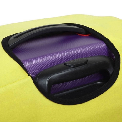 Чехол защитный для среднего чемодана из неопрена M 8002-11 Желтый