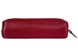 Ключниця на блискавці Eminsa із натуральної зернистої шкіри ES1549-18-5 червона