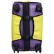 Neoprene protective cover for medium suitcase M 8002-11 Yellow