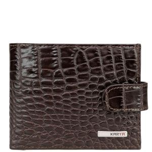 Men's wallet by Karya (Turkey) made of genuine leather.