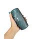 Футляр для очков Karya из лакированной кожи KR3005-020-1 зеленый с коричневым