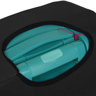 Чехол защитный для малого чемодана из неопрена S 8003-3 Черный