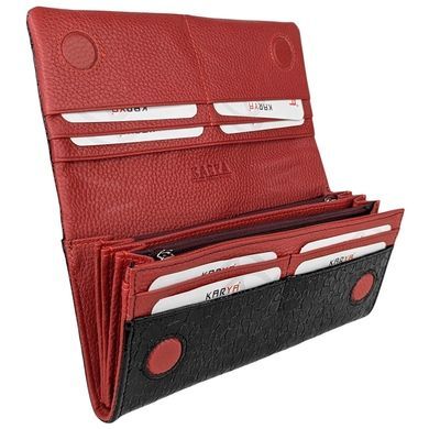 Women's wallet by Karya (Turkey) made of genuine leather.