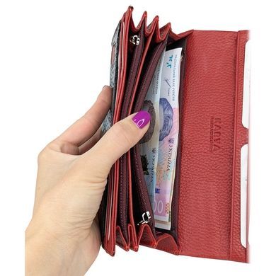 Women's wallet by Karya (Turkey) made of genuine leather.