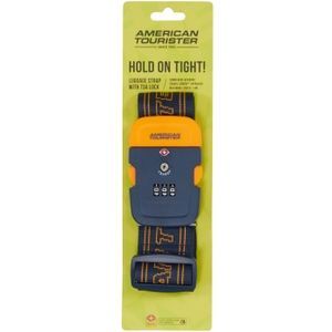 Luggage strap American Tourister Ta with TSA system MF3*003;41 Navy/Orange