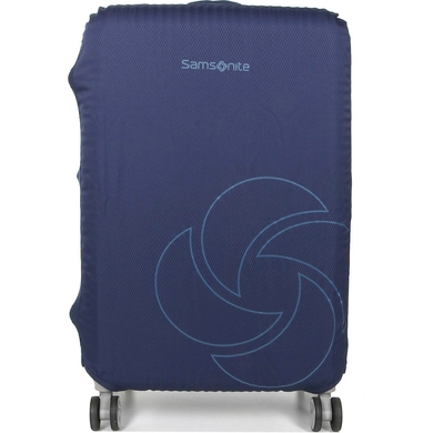 Protective cover for medium suitcase Samsonite Global TA  CO1*010;11 Midnight Blue