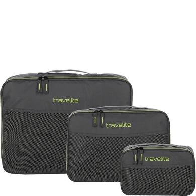 Набор органайзеров 3шт Travelite Accessories TL000334-04 Anthracite