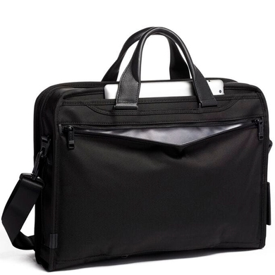 Briefcase bag Tumi Alpha 3 Compact Large Screen with a compartment for a laptop up to 17" 02603114D3 Black