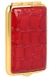 Таблетница из натуральной лакированной кожи Braun Büffel VERONA 40903-320-080 красная