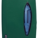 Чехол защитный для среднего чемодана из неопрена M 8002-32 Темно-зеленый (бутылочный)