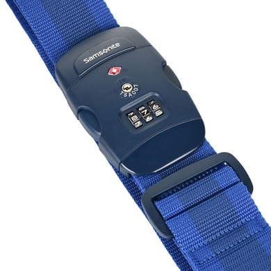 Luggage strap with TSA system Samsonite CO1*057;11 Midnight Blue