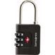 Padlock with TSA Samsonite TA REVOLUTION Combilock 3 DIAL KR7*009;09 Black