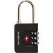 Padlock with TSA Samsonite TA REVOLUTION Combilock 3 DIAL KR7*009;09 Black