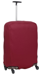Protective cover for a large neoprene suitcase L 8001-42 Burgundy