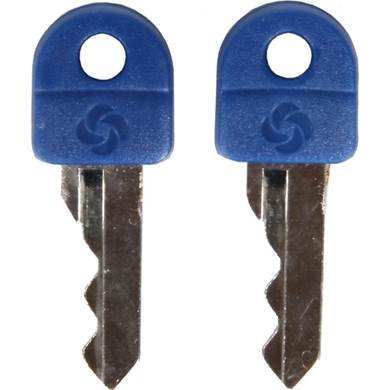 Набір навісних замків на ключі з системою TSA Samsonite CO1*039;11 Midnight Blue
