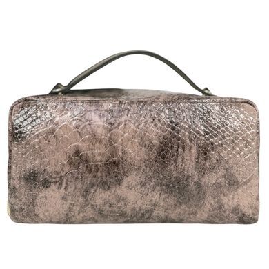 Cosmetic bag by Karya (Turkey) made of genuine leather.