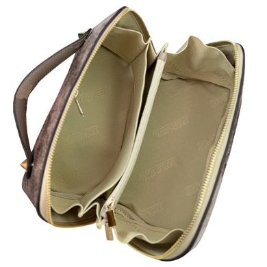 Cosmetic bag by Karya (Turkey) made of genuine leather.
