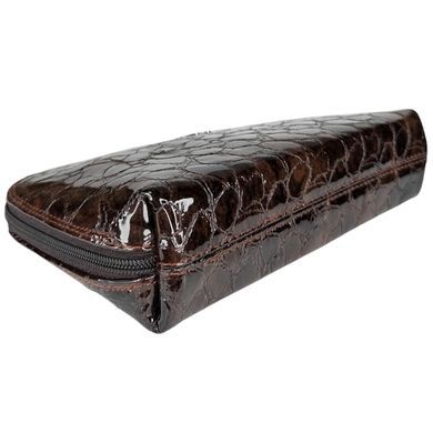Cosmetic bag by Karya (Turkey) made of genuine leather.