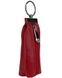 Ключниця на блискавці Karya з натуральної зернистої шкіри KR446-46 червона