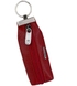 Ключниця на блискавці Karya з натуральної зернистої шкіри KR446-46 червона