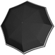 Парасолька унісекс Knirps T.200 Medium Duomatic Reflective Kn95 3200 7154 Rain (Чорний)