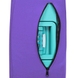 Чехол защитный для малого чемодана из дайвинга S 9003-55 Фиолетовый