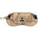 Karya glasses case made of genuine leather KR3006-935 beige with brown