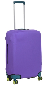 Чехол защитный для среднего чемодана из дайвинга M 9002-55 Фиолетовый