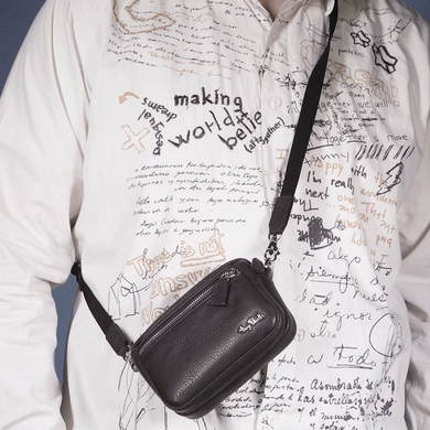 Чоловіча сумка Tony Perotti (Італія) із натуральної шкіри.