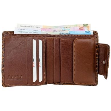 Women's wallet by Karya (Turkey) made of genuine leather.