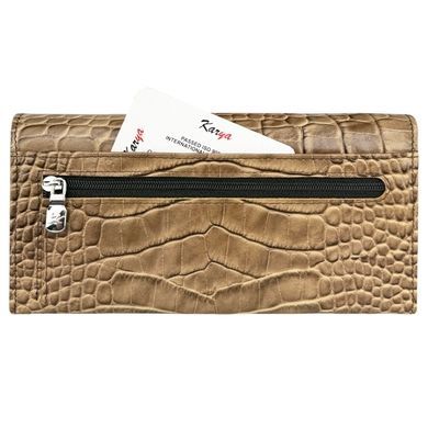 Women's wallet by Karya (Turkey) made of genuine leather.