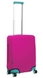 Protective cover for a small suitcase made of diving S 9003-40 fuchsia