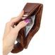 Women's wallet by Karya (Turkey) made of genuine leather.