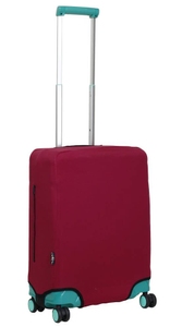 Чехол защитный для малого чемодана из неопрена S 8003-42 Бордовый