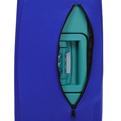 Protective cover for a small suitcase made of neoprene S 8003-34 Electrician (intense blue)