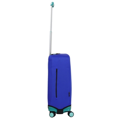 Чехол защитный для малого чемодана из дайвинга S 9003-41 электрик (ярко-синий)