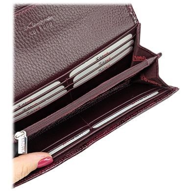 Women's wallet by Karya (Turkey) made of genuine leather.