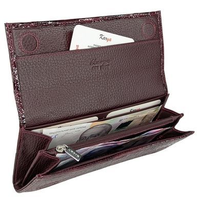 Women's wallet by Karya (Turkey) made of genuine leather.