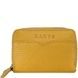 Картхолдер на блискавці з натуральної шкіри Karya 0043-56 жовтий