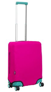 Чехол защитный для малого чемодана из неопрена S 8003-35 Фуксия