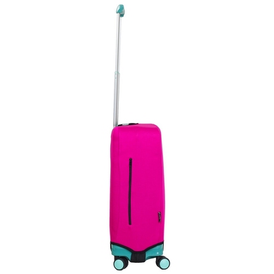 Чехол защитный для малого чемодана из неопрена S 8003-35 Фуксия